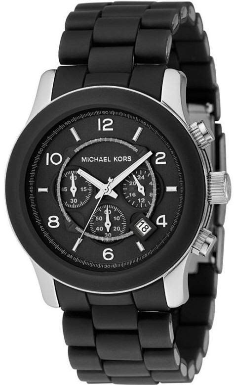 Michael Kors Black Chronograph Watch MK8107